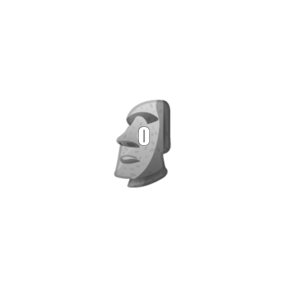 Create meme �� emoji moai, statue moai Emoji memes, moai Emoji