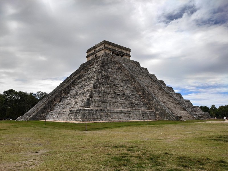 Create meme: mexico pyramids, the pyramid of kukulkan, pyramid of kukulkan mexico