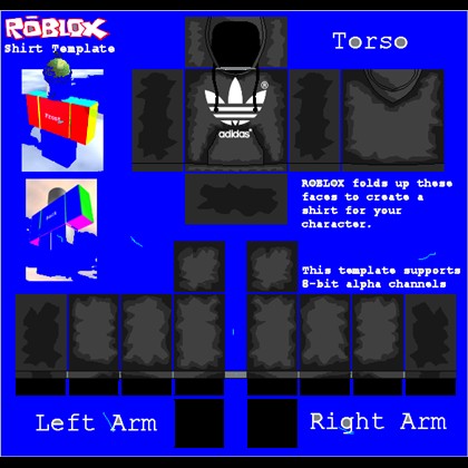 Create meme "roblox templates adidas black, black adidas hoodie sans roblox - - Meme-arsenal.com