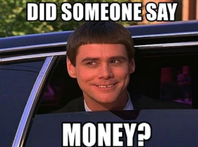 Create meme: a frame from the movie, dumb is even dumber, Jim Carrey dumb and dumber
