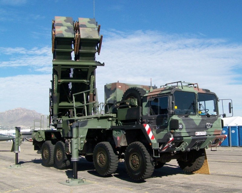 Create meme: Patriot anti-aircraft missile, air defense complex, The Patriot air defense system