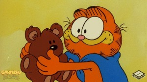 Create meme: garfield, Garfield and his friends