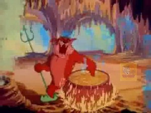 Create meme: Tom and Jerry, Tom and Jerry in hell, how in hell pictures