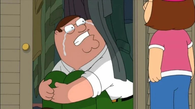 Create meme: Peter Griffin , crying peter griffin, Family guy joe