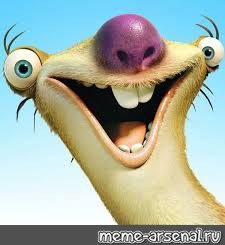 Create meme: ice age sid the sloth, from the ice age , sid from ice age