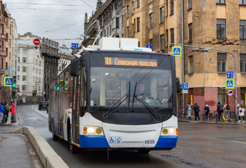 Создать мем: троллейбус с автономным ходом в санкт-петербурге, тролейбус, третий парк санкт-петербург троллейбус