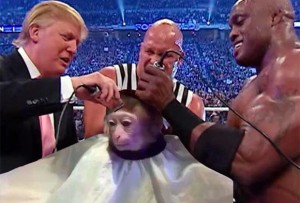 Create meme: haircut, boy, Donald trump