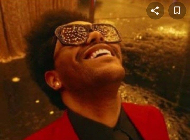 Create meme: The Weeknd in glasses lights, the weeknd, music videos