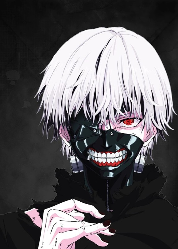 Создать мем: канеки, аниме токийский гуль, kaneki ken