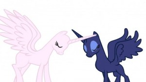 Create meme: princess luna, my little pony, memes pony