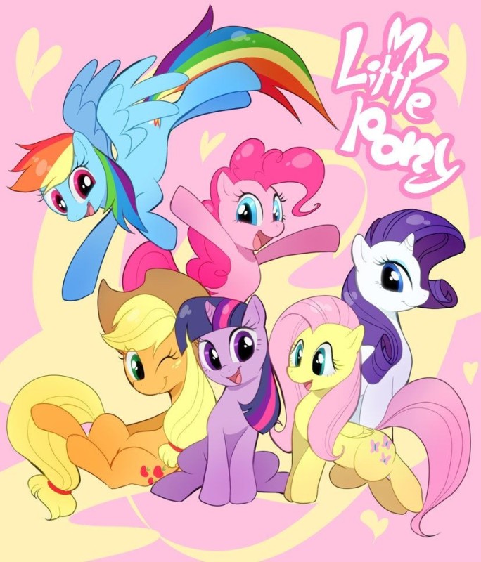 Create meme: my little pony friendship is magic , may littl pony, pony 