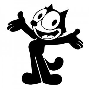 Создать мем: cartoon character, el gato, наклейки коты