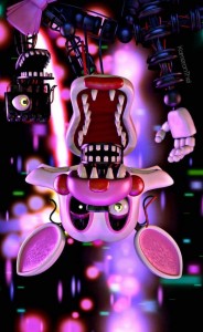 Create meme: fnaf the mangle