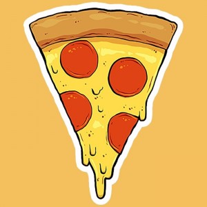 Создать мем: кусочек пиццы рисунок, пицца карандашом, маленькие рисунки пицца