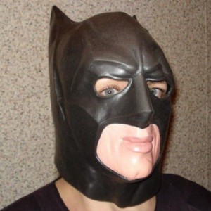 Создать мем: маски резиновые, бэтмен, маска из латекса