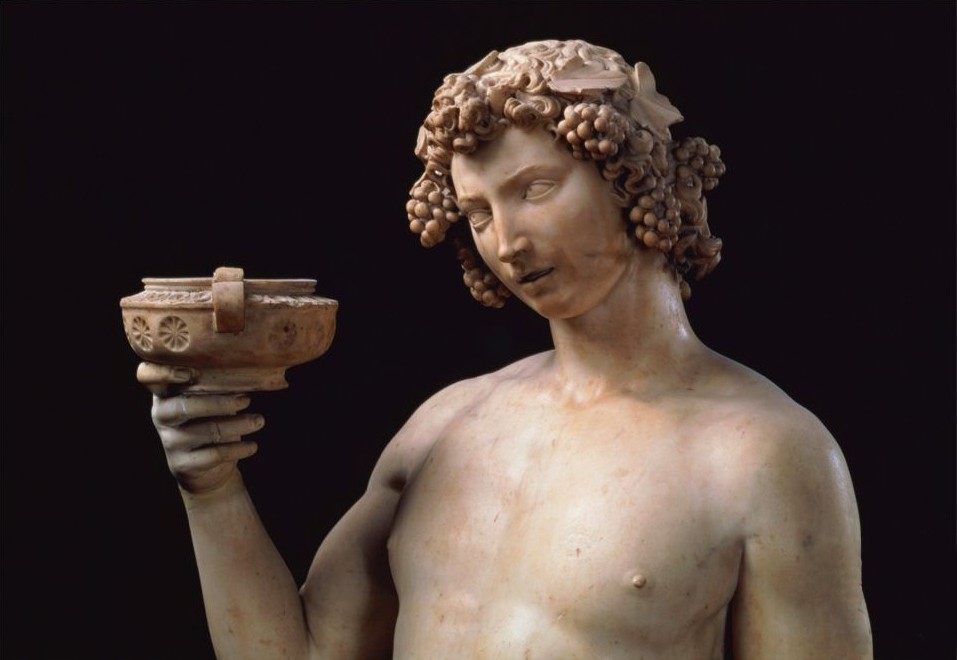 #Dionysus Bacchus. adding more text - click any point of template. 