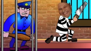 Create meme: prison guard cartoon, escape from the room #3 in the game that level a game with heroes and quests channel ffgtv, cartoons games