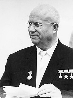 Create meme: nikita sergeevich khrushchev, Khrushchev , khrushchev evgeny nikolaevich
