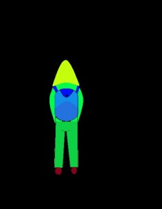 Создать мем: инопланетянин на черном фоне, carbot animations адепт, rocket