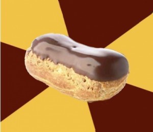 Создать мем: eclair, шоколадный, заварное