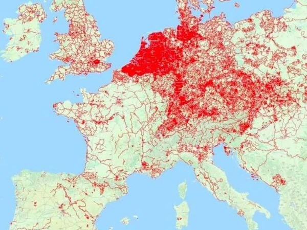 Создать мем: плотность населения европы карта, карта мира европа, the new order last days of europe карта