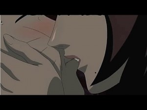 Create meme: naruto kiss with fuukei, Asura naruto kiss, naruto and fuka kiss