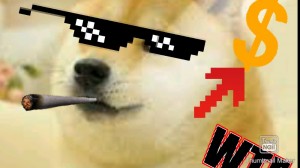 Create meme: thug life dog hotosho, deal with it, Screenshot