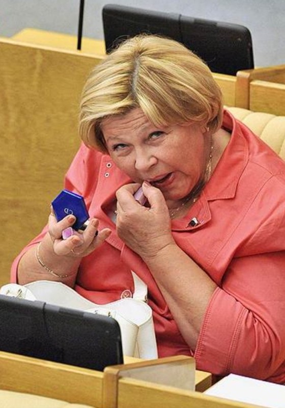 Create meme: deputies of the state Duma of Russia are women, Mizulina, the state Duma Deputy, ostanina state Duma deputy