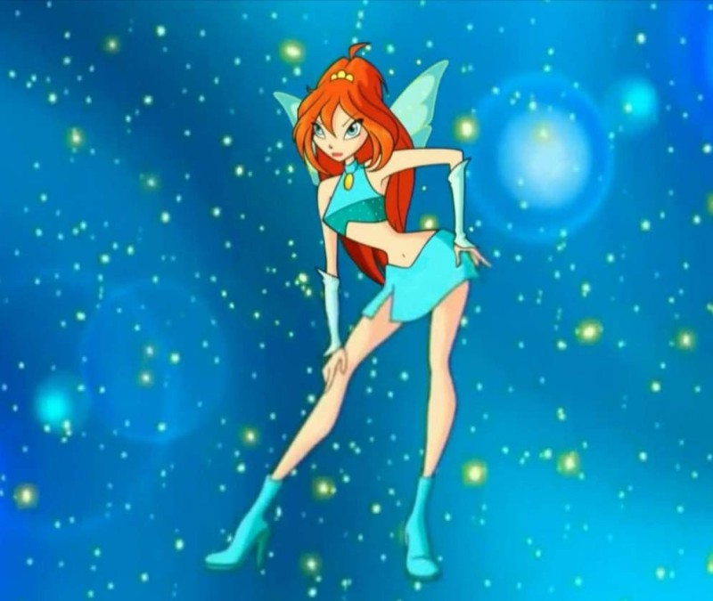 Create meme: winx bloom transformation, winx transformation, winx club 