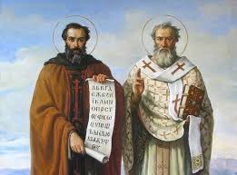 Create meme: Cyril and methodius, Cyril and methodius in Russia, the brothers Cyril and Methodius