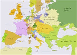 Create meme: europe, map of Europe 1700, europe europe