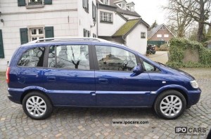 Create meme: opel zafira, buy used. parts Opel Zafira b for cruising with delivery, blue Opel