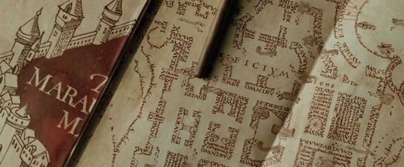 Create meme: The Harry Potter Marauder Map, Harry Potter , The Marauder's Map from Harry Potter