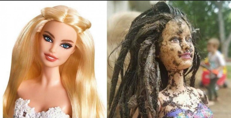 Create meme: barbie holiday doll, barbie mattel, barbie holiday 2016