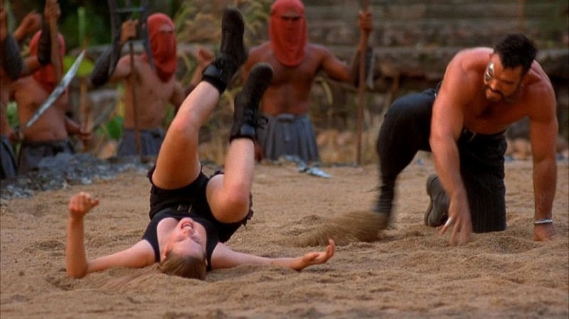 Create meme: curiosity, Bridget Wilson The Mortal Kombat 1995, mortal kombat vs dc