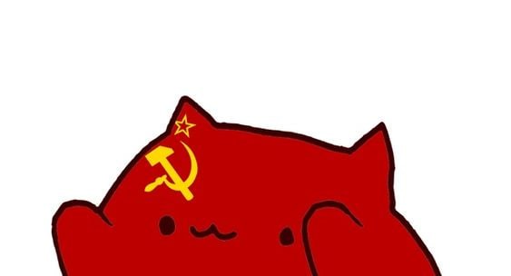 Создать мем: кот, коммунизм, мемы