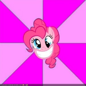 Create meme: PINKIE PIE OR ENCAMINA