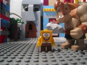 Создать мем: спанч боб лего мультики, лего губка боб мультики, lego