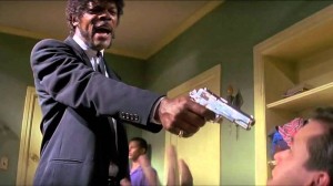 Create meme: pulp fiction, pulp fiction Jules, Samuel l Jackson pulp fiction