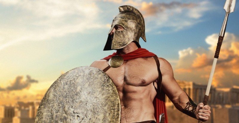 Create meme: Sparta the Spartan Gladiator, spartan warrior, spartan 