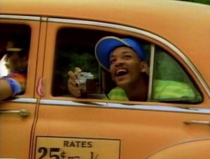 Create meme: taxi, will Smith