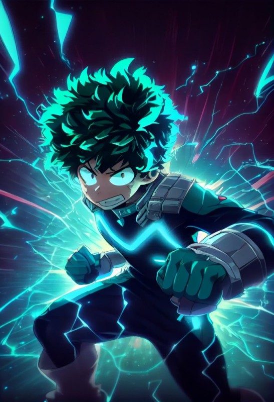 Create meme: Midori, hero Academy midoria, midoriya