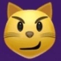 Создать мем: smirk cat, кот эмодзи вк, смайлики эмодзи котов