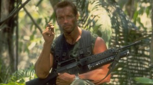 Create meme: predator Schwarzenegger war paint, predator 1987, predator 1987 Schwarzenegger Wallpaper