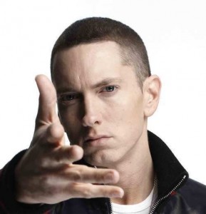 Create meme: Eminem hairstyle, eminem