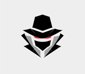 Создать мем: black hat логотип, инкогнито, эмблемы