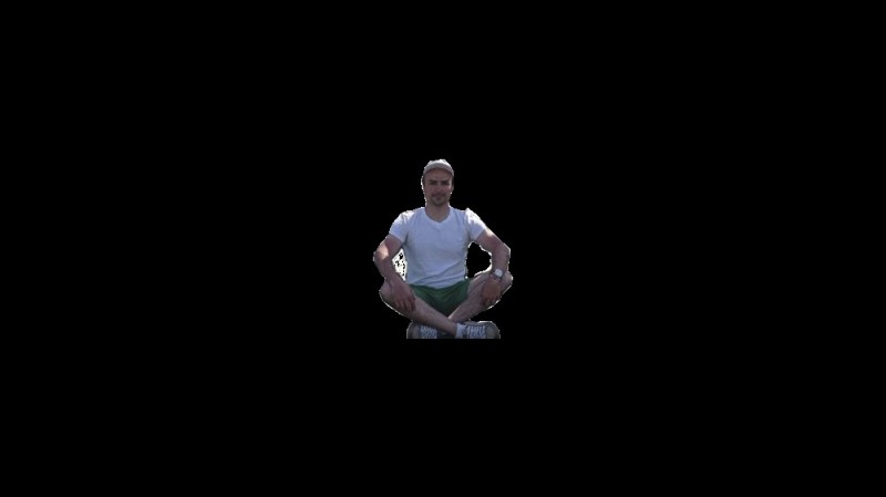 Create meme: a man in the lotus position, a man is sitting in the lotus position, meditation 