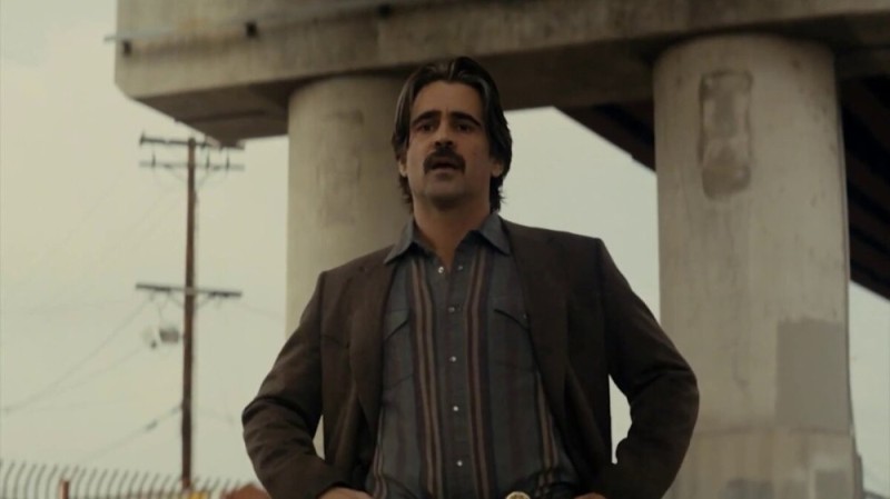 Create meme: Colin Farrell MEM, true detective meme, True Detective Colin Farrell