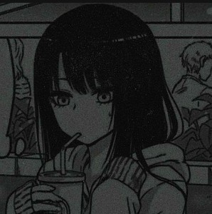 Create meme: figure, sad anime girl, dark anime