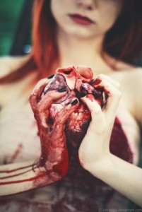 Create meme: bleeding heart, hand, Valentine for him